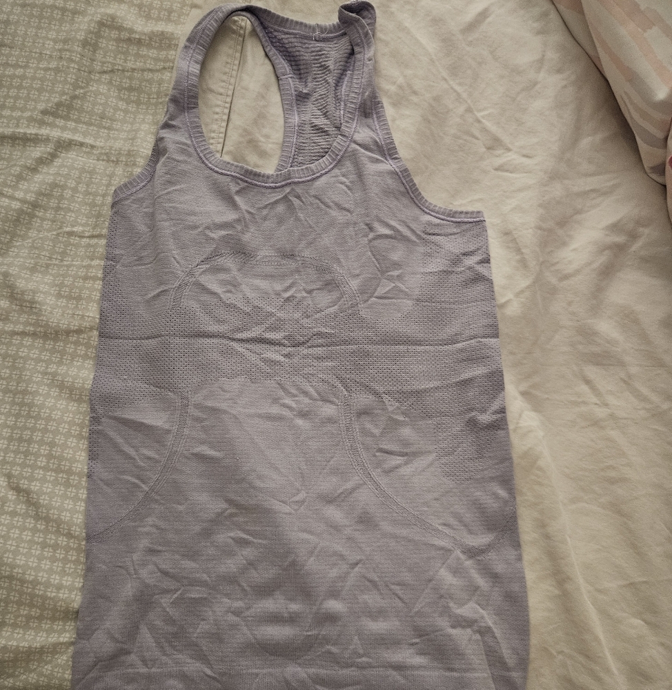 lululemon athletica Lavender Tank Top